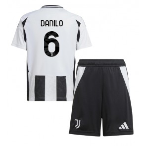 Juventus Danilo Luiz #6 Domaci Dres za Dječji 2024-25 Kratak Rukavima (+ kratke hlače)